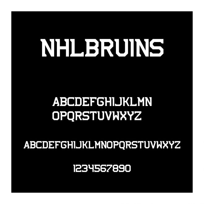 NHL Bruins