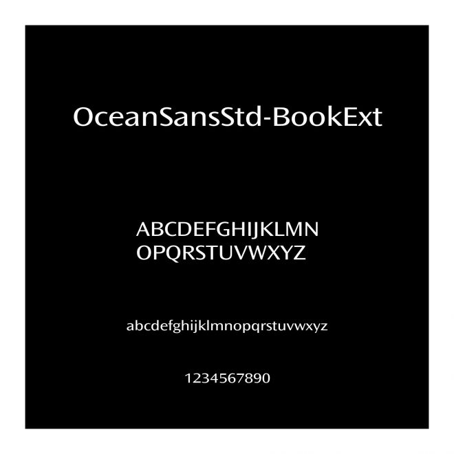 OceanSansStd-BookExt