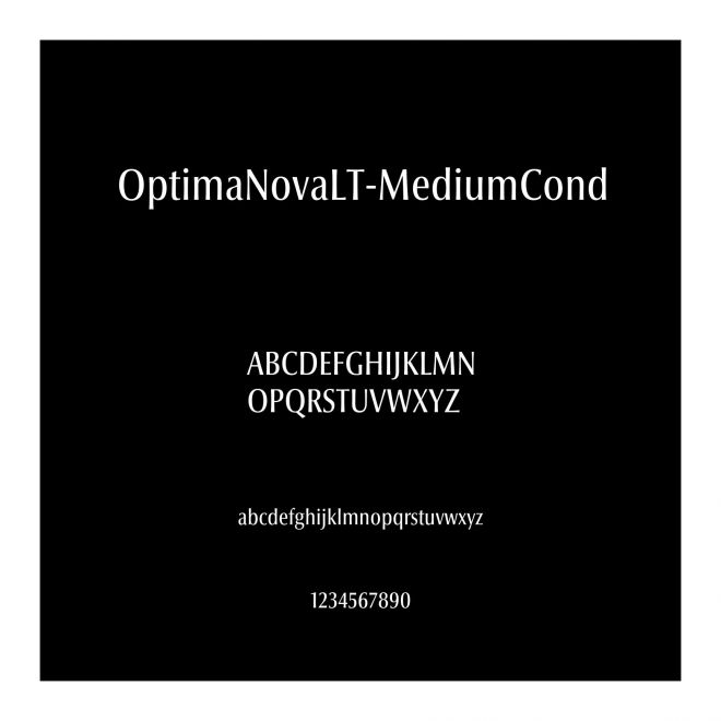 OptimaNovaLT-MediumCond