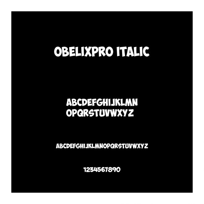 ObelixPro Italic