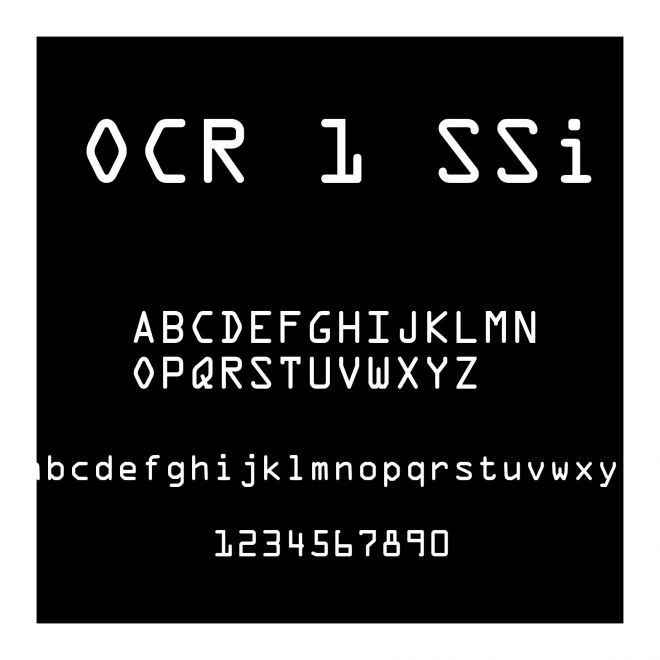 OCR 1 SSi