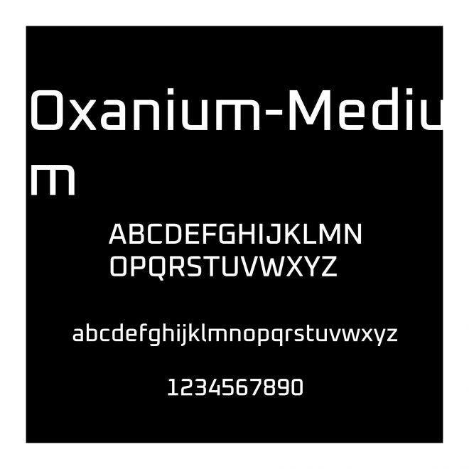 Oxanium Medium