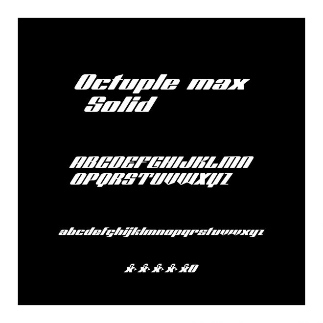 Octuple max Solid