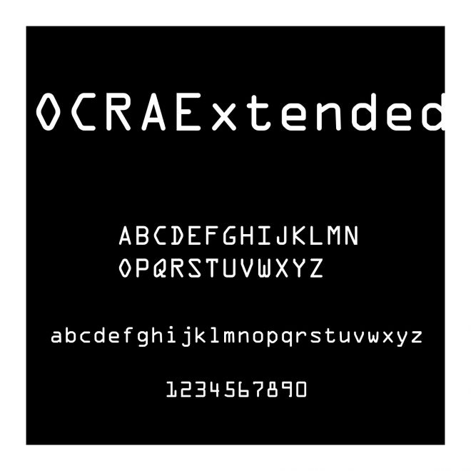 OCRAExtended