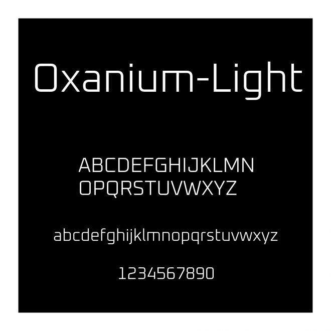 Oxanium Light