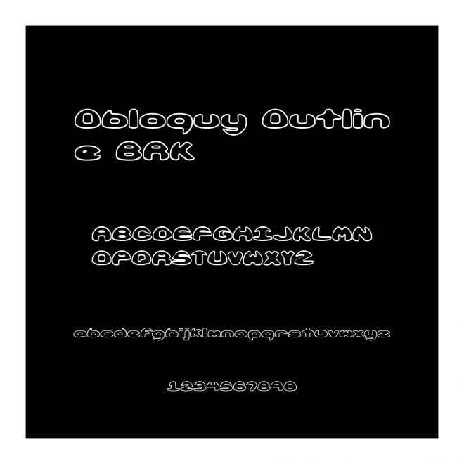 Obloquy Outline BRK