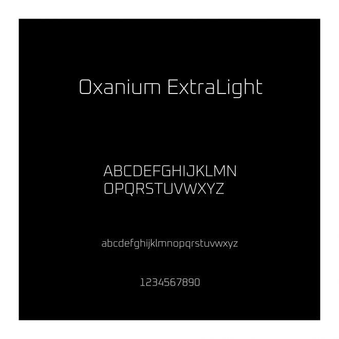 Oxanium ExtraLight