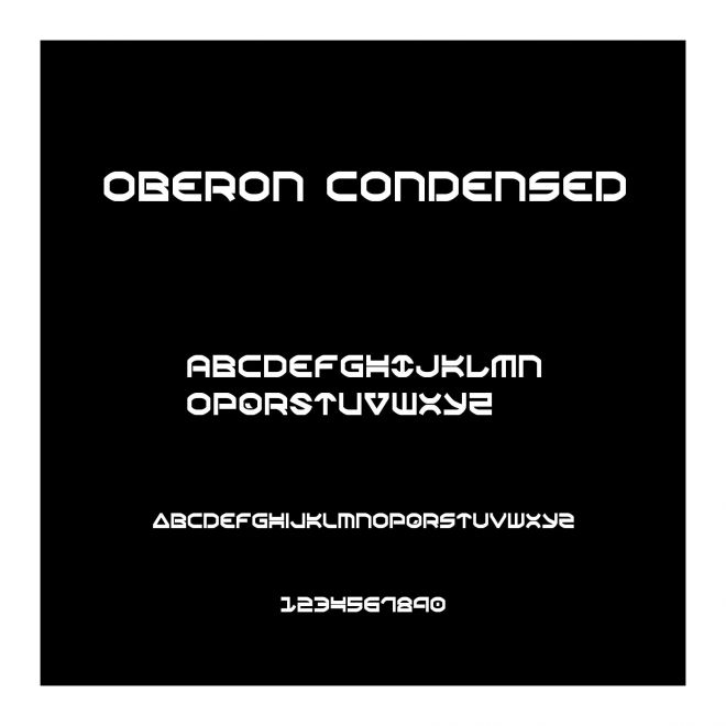 Oberon Condensed