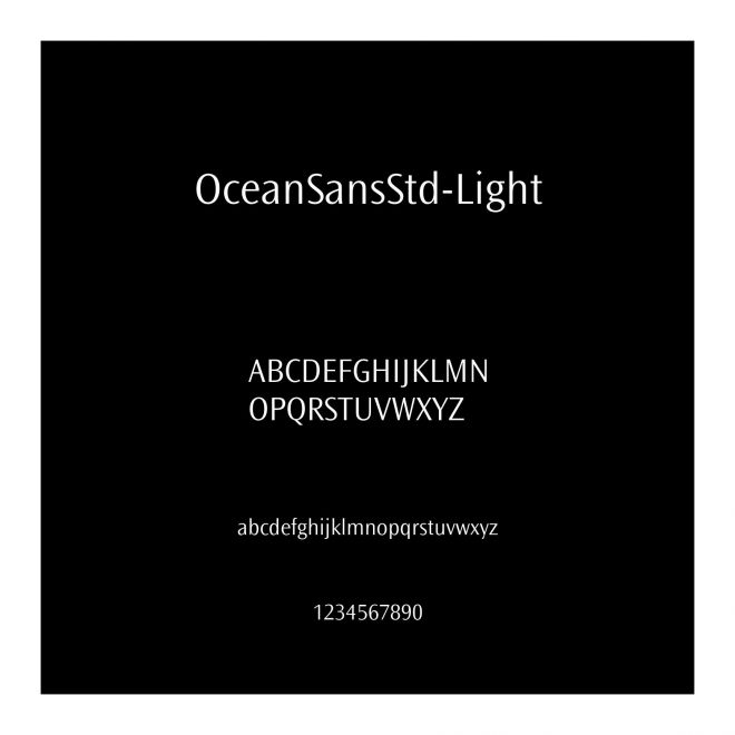 OceanSansStd-Light