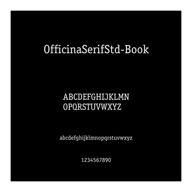 OfficinaSerifStd-Book