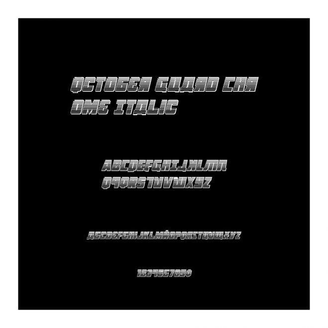 October Guard Chrome Italic