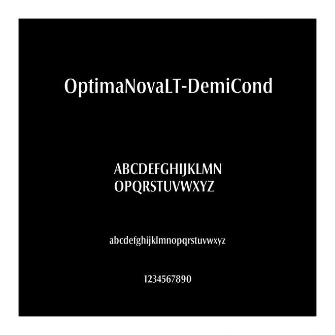 OptimaNovaLT-DemiCond