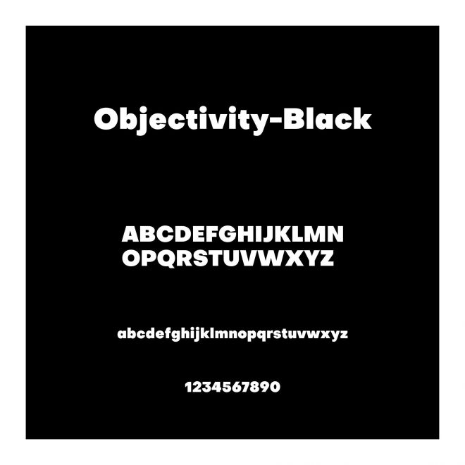Objectivity-Black