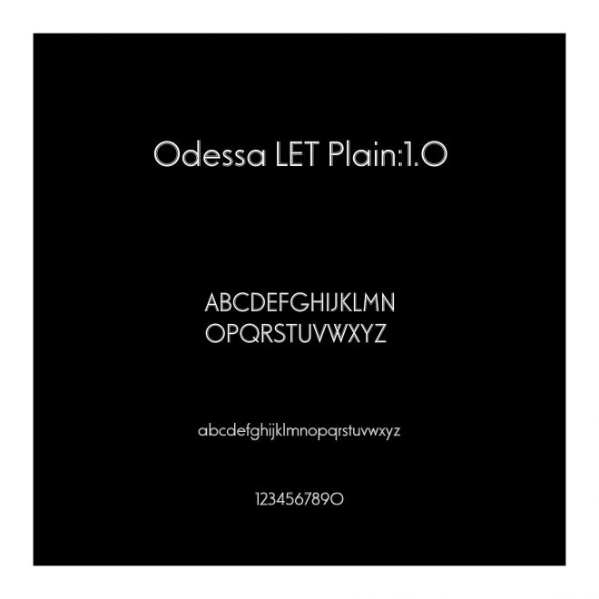 Odessa LET Plain:1.0