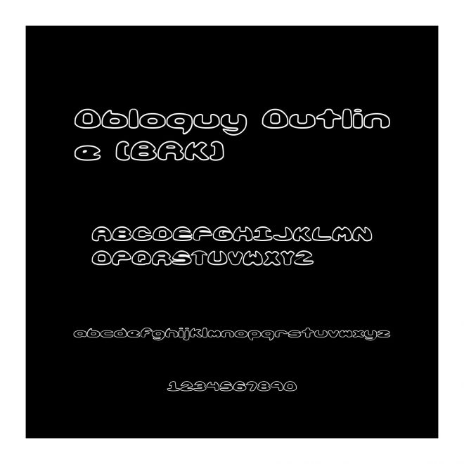 Obloquy Outline (BRK)
