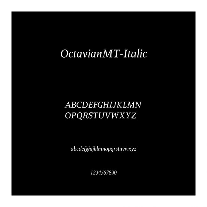 OctavianMT-Italic