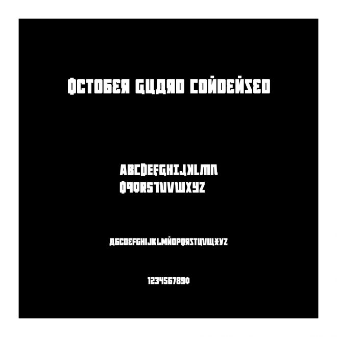 October Guard Condensed