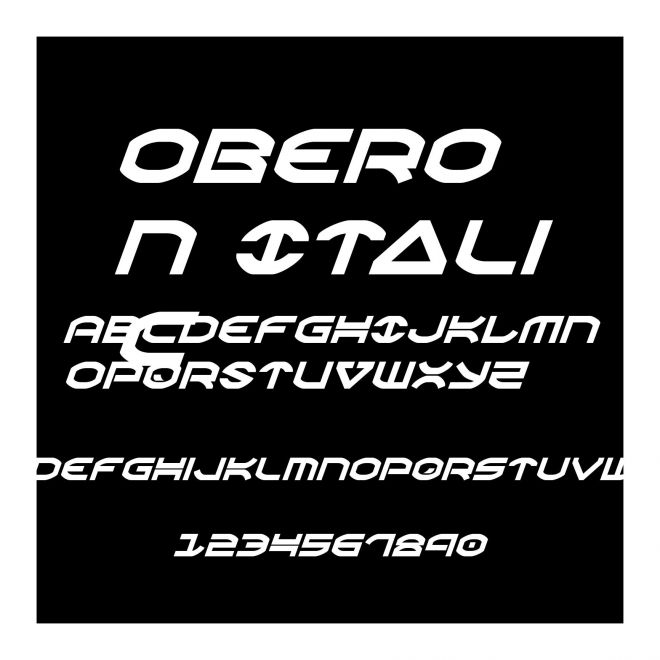 Oberon Italic