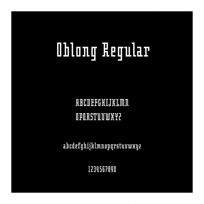Oblong Regular