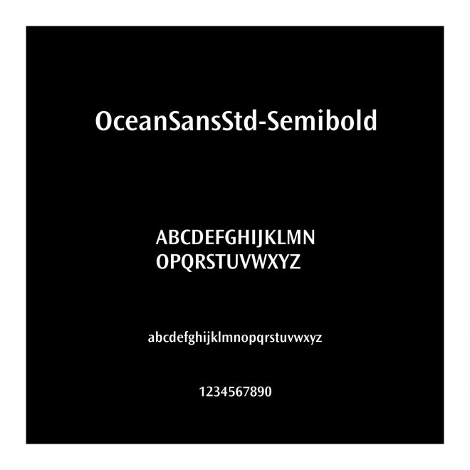 OceanSansStd-Semibold