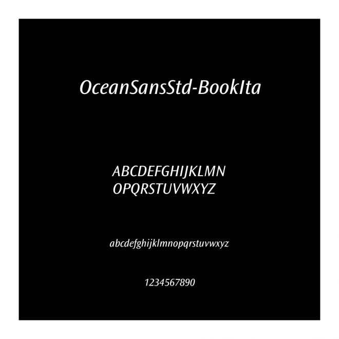 OceanSansStd-BookIta