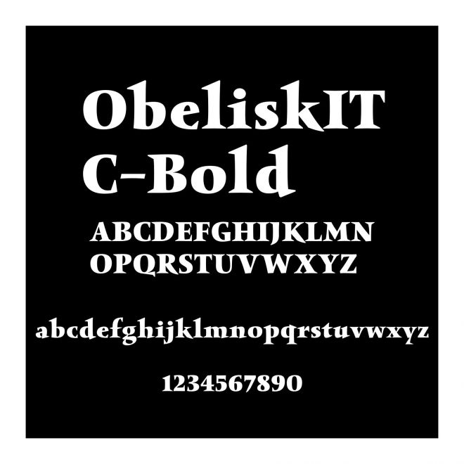 ObeliskITC-Bold