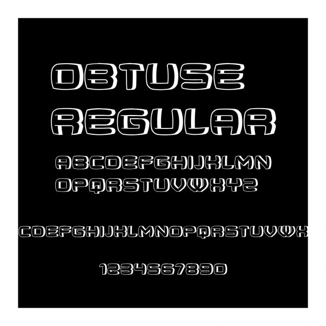 Obtuse Regular