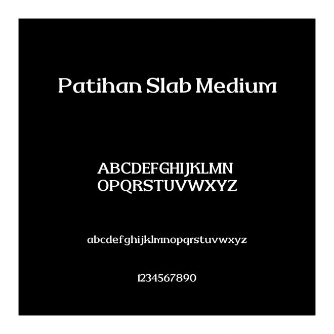 Patihan Slab Medium