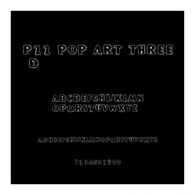 P22 Pop Art Three D