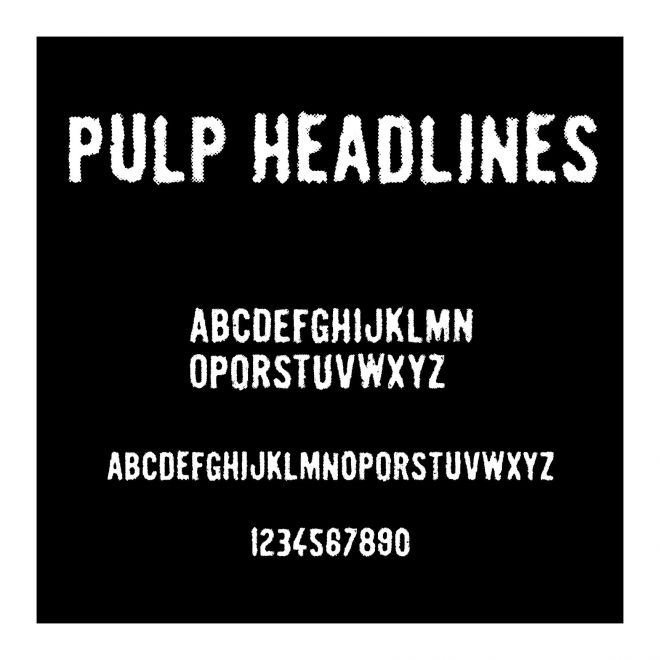Pulp Headlines