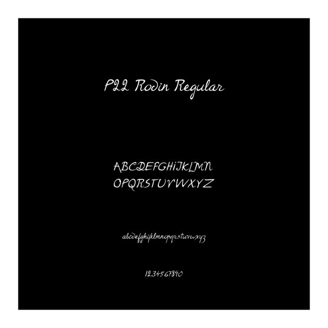 P22 Rodin Regular