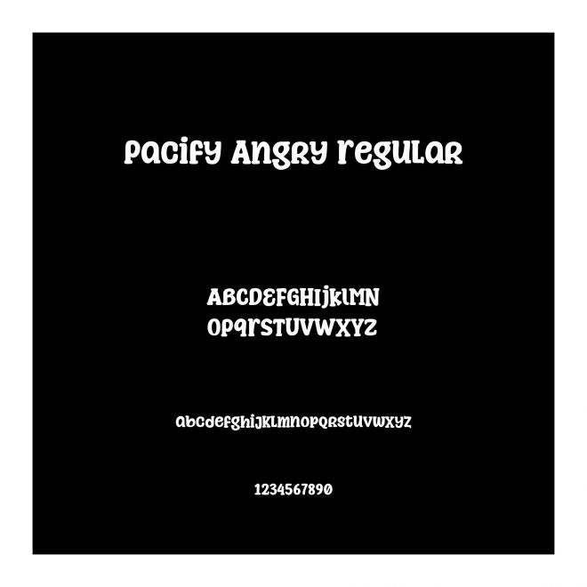 Pacify Angry Regular