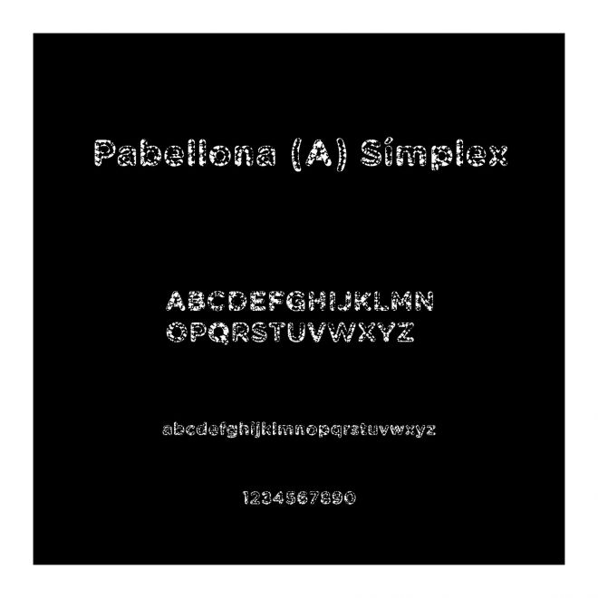 Pabellona (A) Símplex