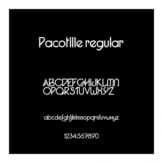 Pacotille regular
