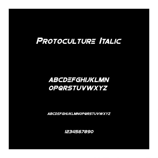 Protoculture Italic