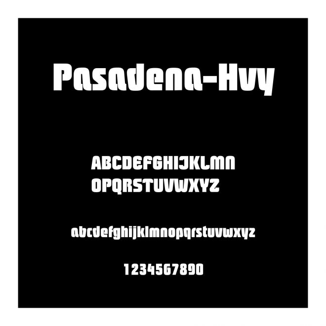 Pasadena-Hvy