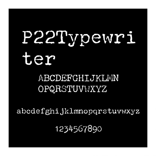P22Typewriter