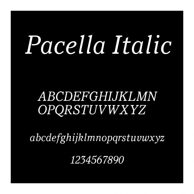 Pacella Italic
