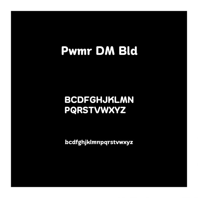 Pawmor DEMO Bold