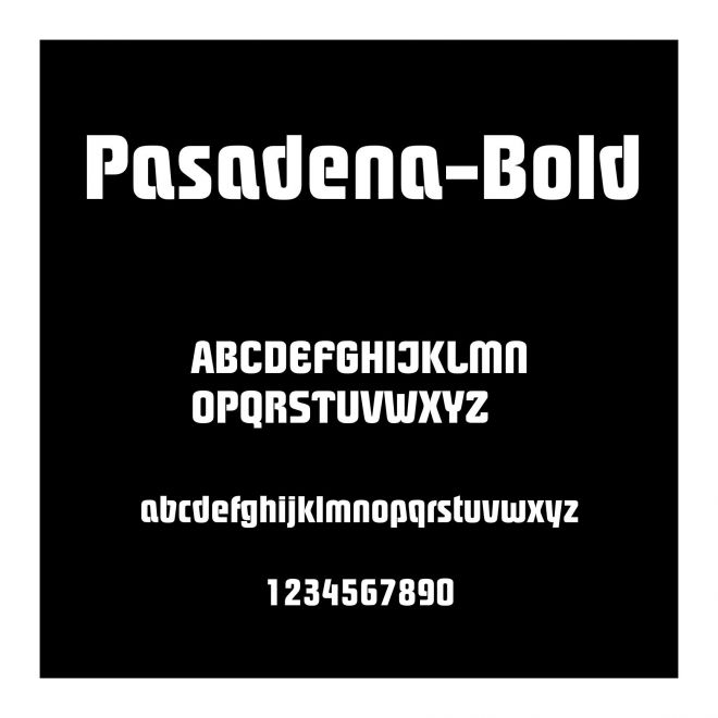 Pasadena-Bold
