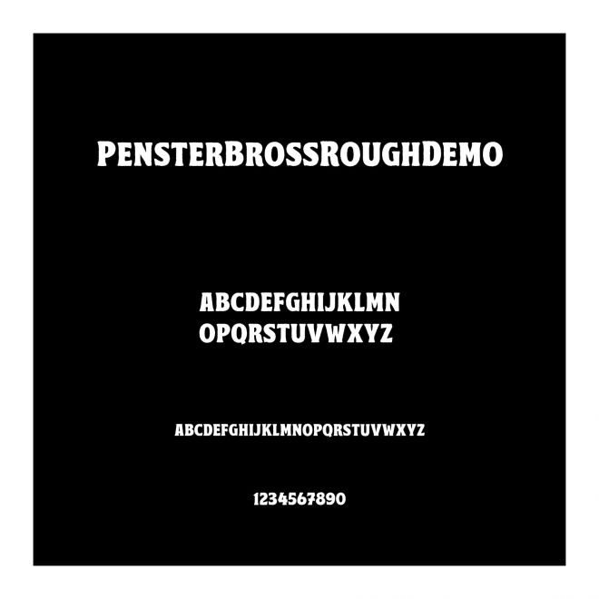 PensterBrossRoughDemo