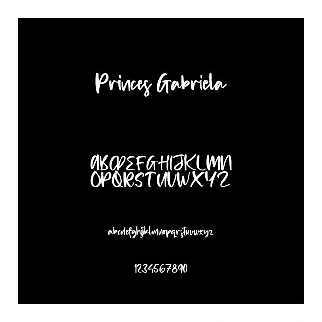 Princes Gabriela