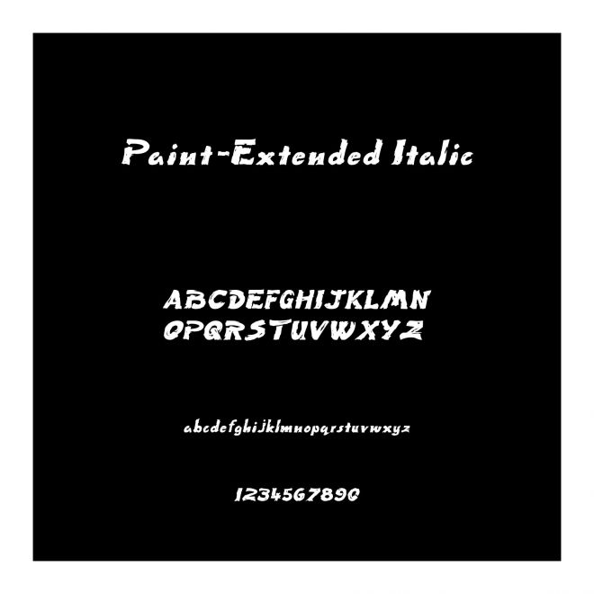 Paint-Extended Italic