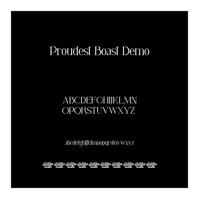 Proudest Boast Demo
