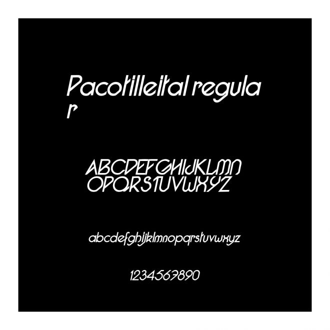 Pacotilleital regular