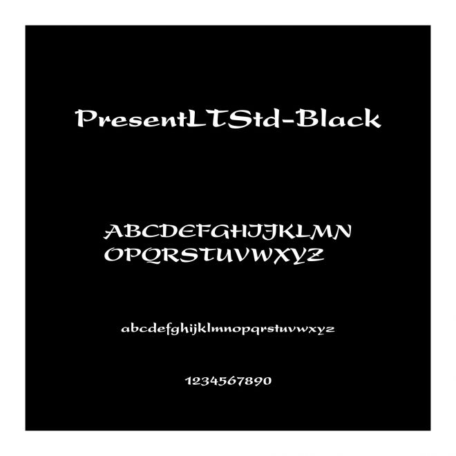 PresentLTStd-Black