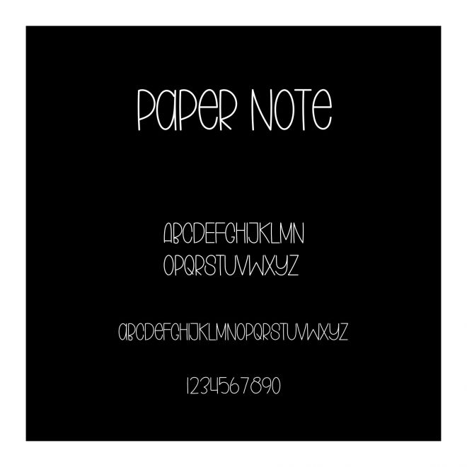 Paper Note