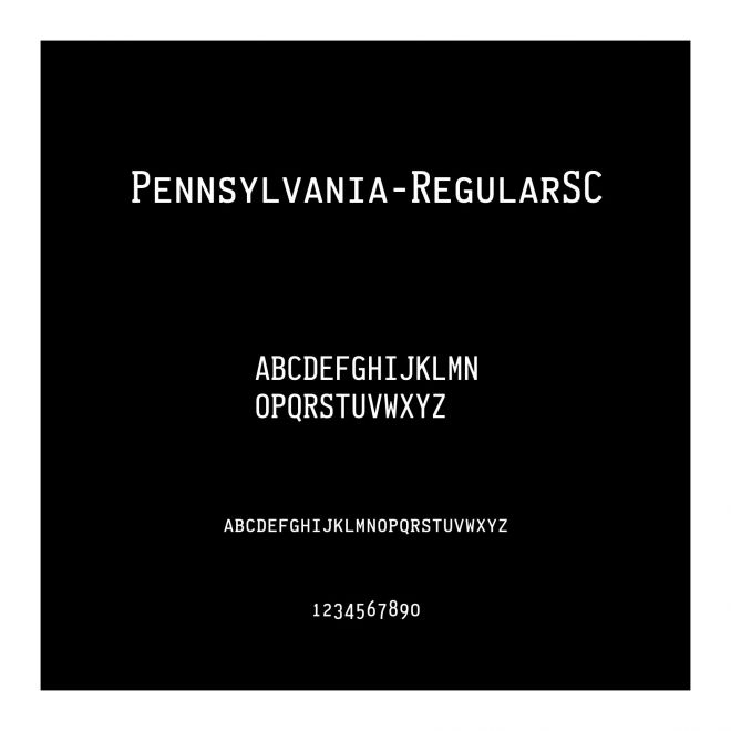 Pennsylvania-RegularSC