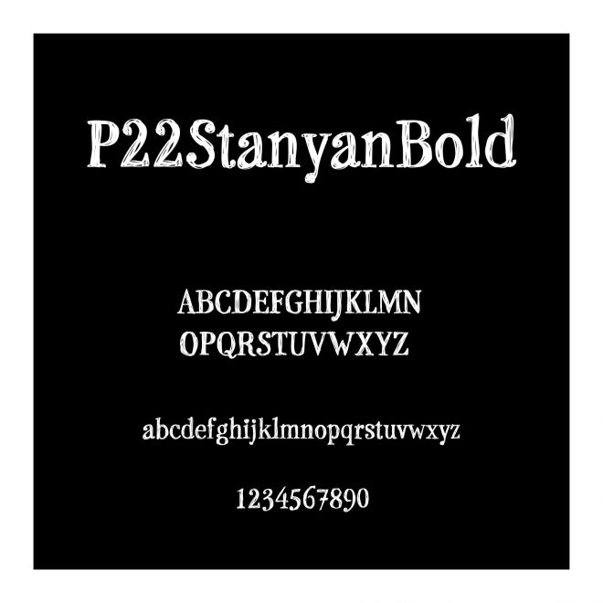 P22StanyanBold