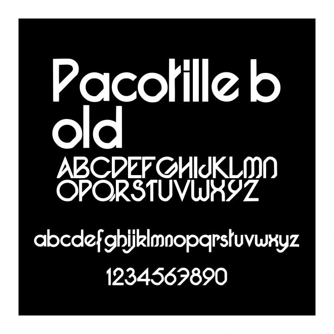 Pacotille bold